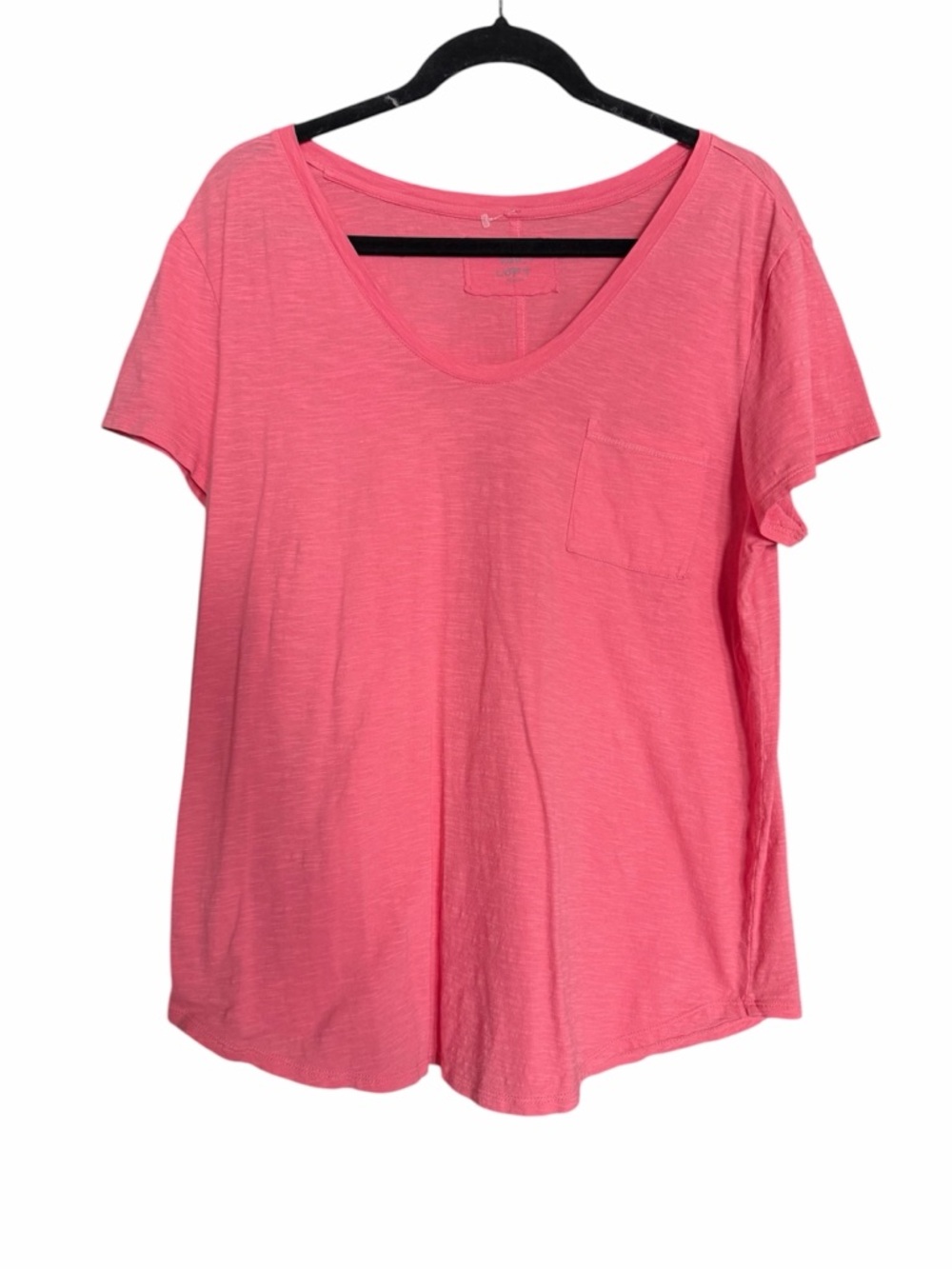 Loft Vintage Wash Tee - Coral